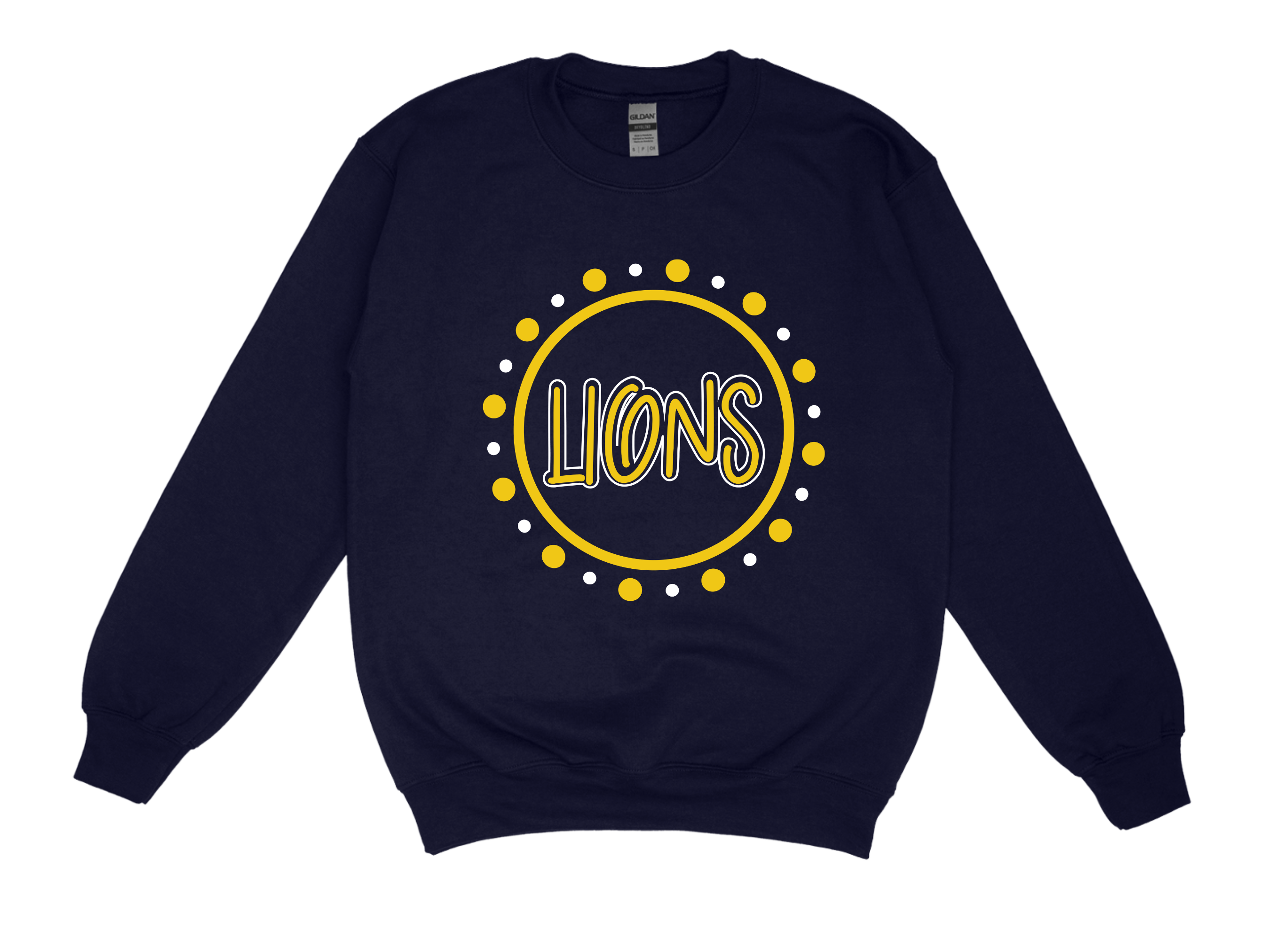 ((Lions)) - Navy Sweatshirt  Main Image